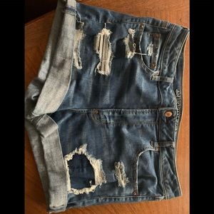 American eagle shorts size 14 curvy